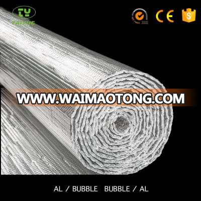 Heat reflective bubble foil insulation sheet heat resistant ceiling material